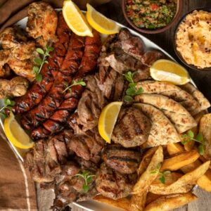 Mixed Grille à l’oignon تشكيلة لحم مشوي مع البصل